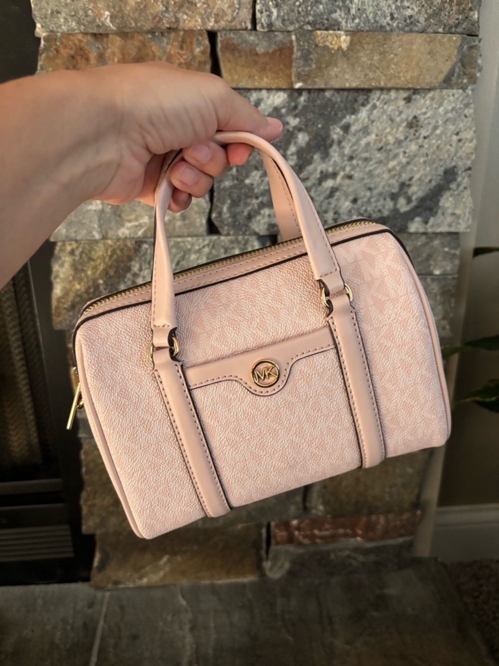Michael Kors Small Logo Duffle Crossbody - Picture 10 of 13